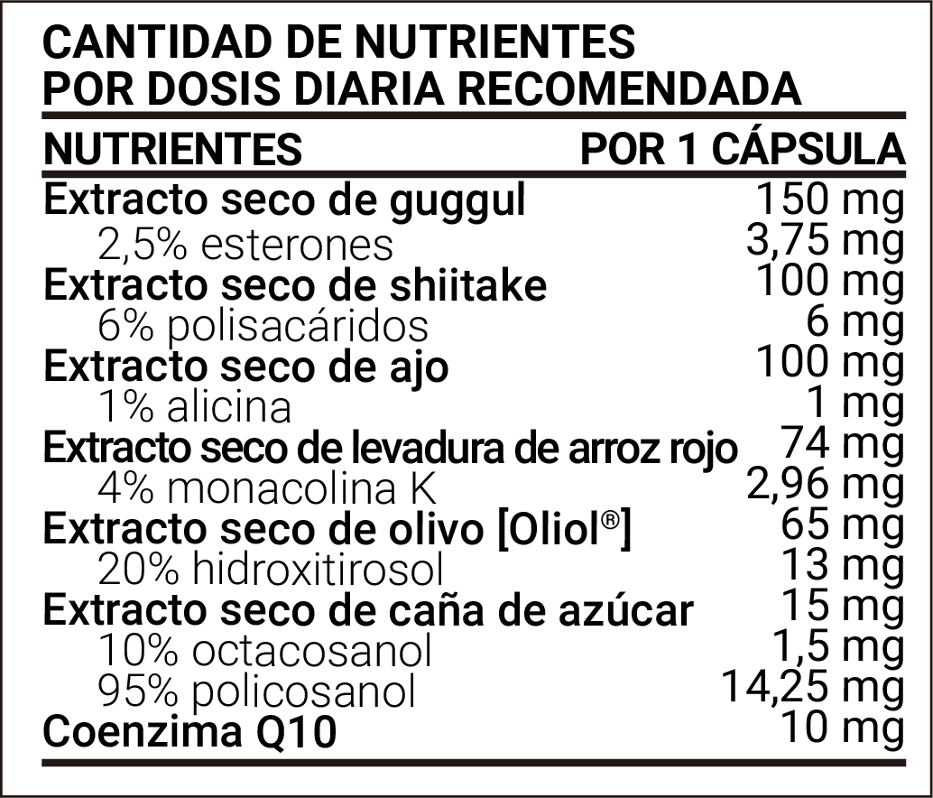 Levadura de arroz rojo (COMPLEX)