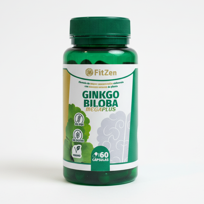 Ginkgo Biloba Megaplus | Complemento Natural Fitzen